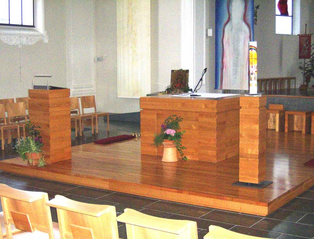 Schreinerei Meroth Wehr - Kirchenmöbel