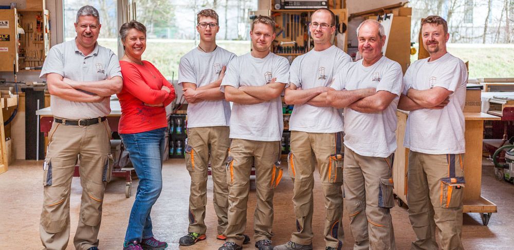 Schreinerei Meroth - Manschaftsbild